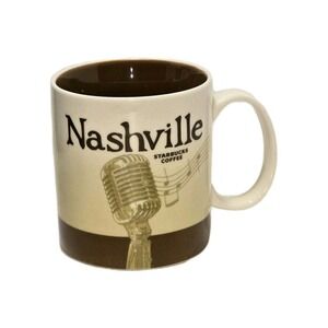☕ Starbucks Nashville TN Tennessee Global Icon 16oz Mug EUC ☕
